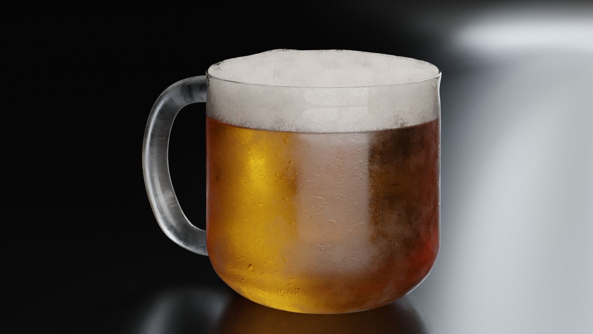 Beer Glass 8 3D model_6