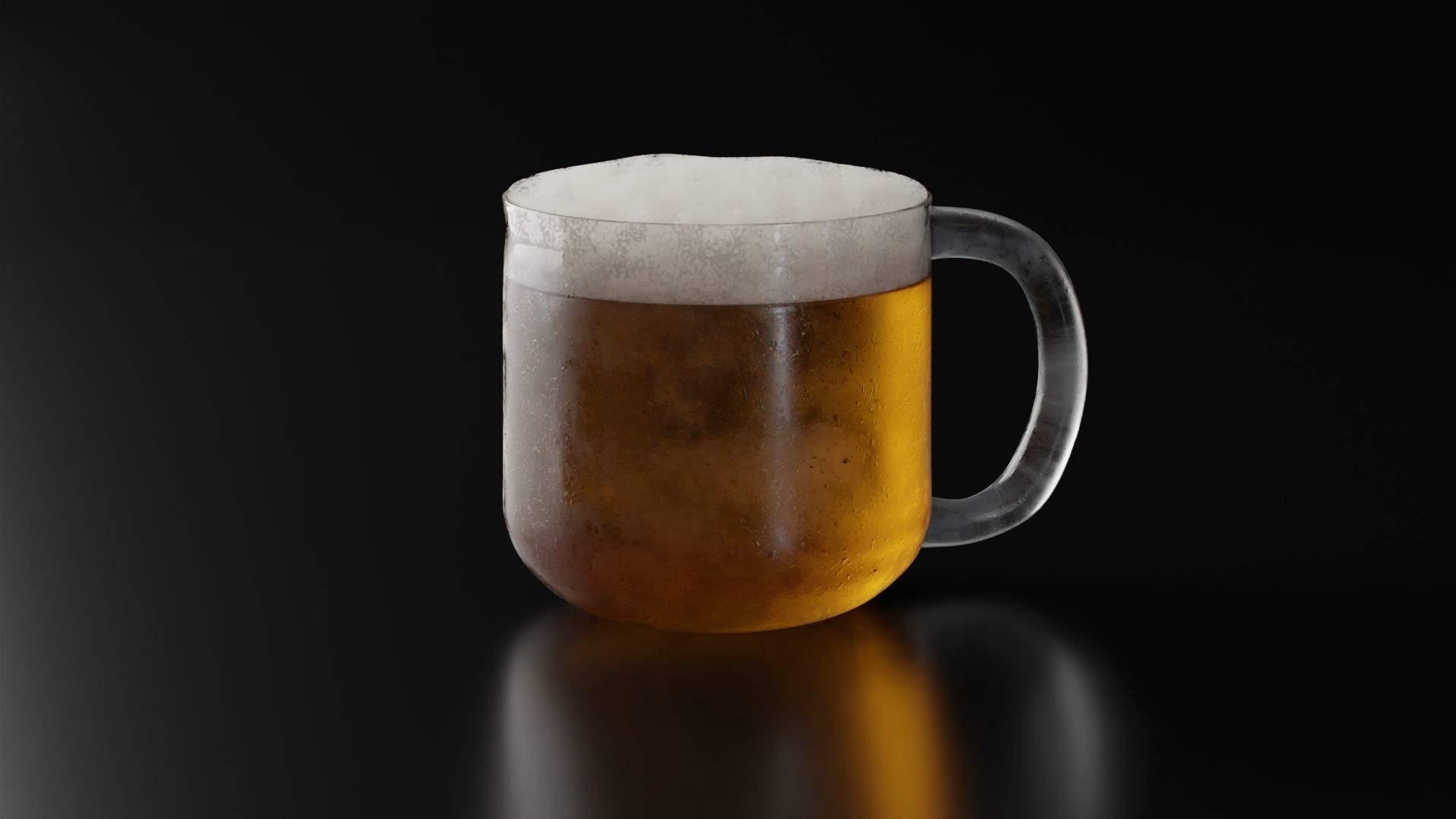 Beer Glass 8 3D model_5
