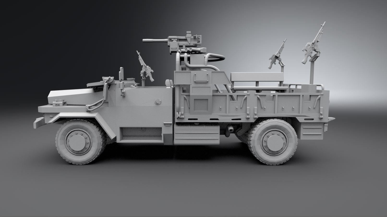 ACMAT VLRA TDN Scale model 3D print model_1