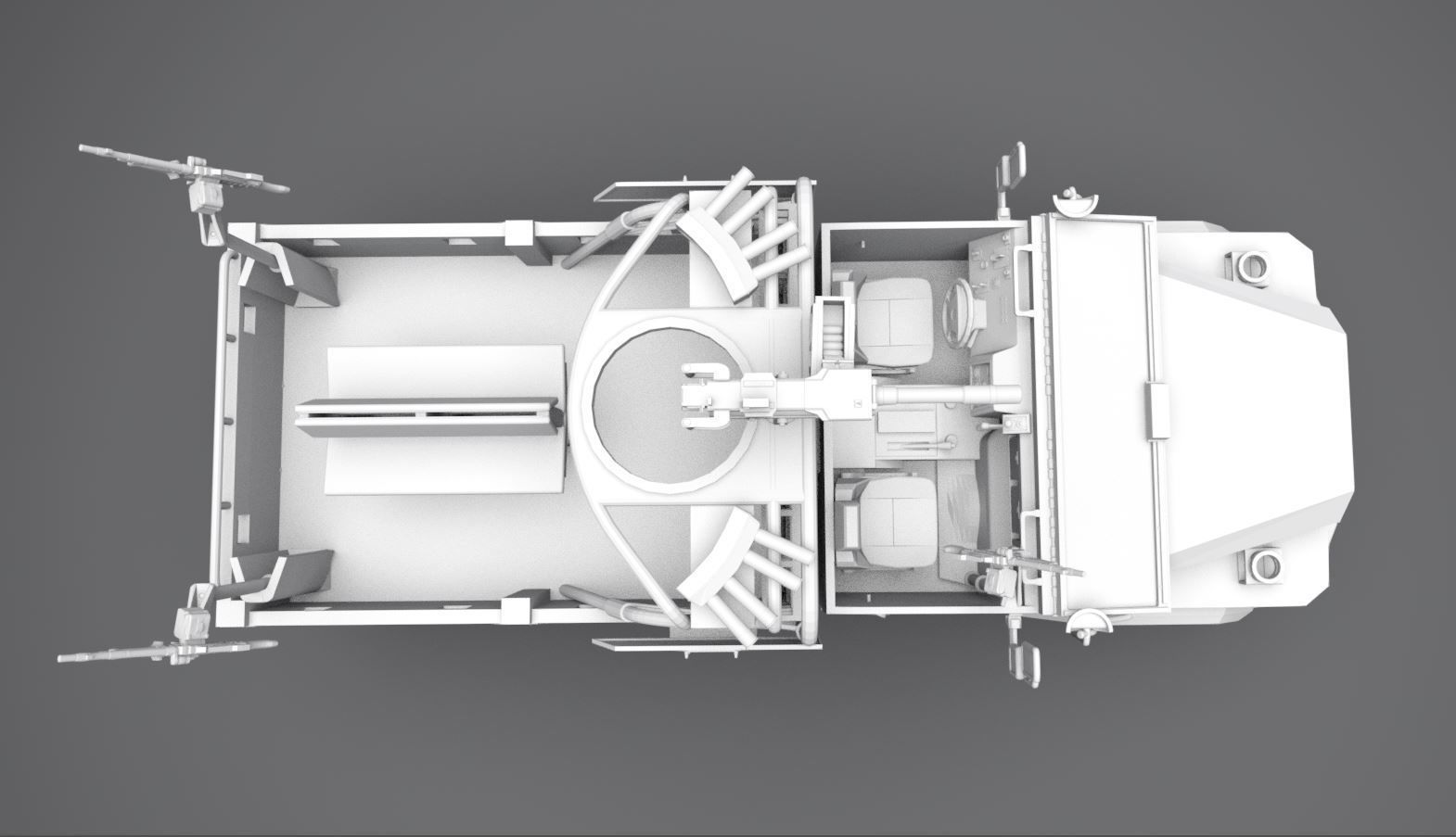 ACMAT VLRA TDN Scale model 3D print model_3