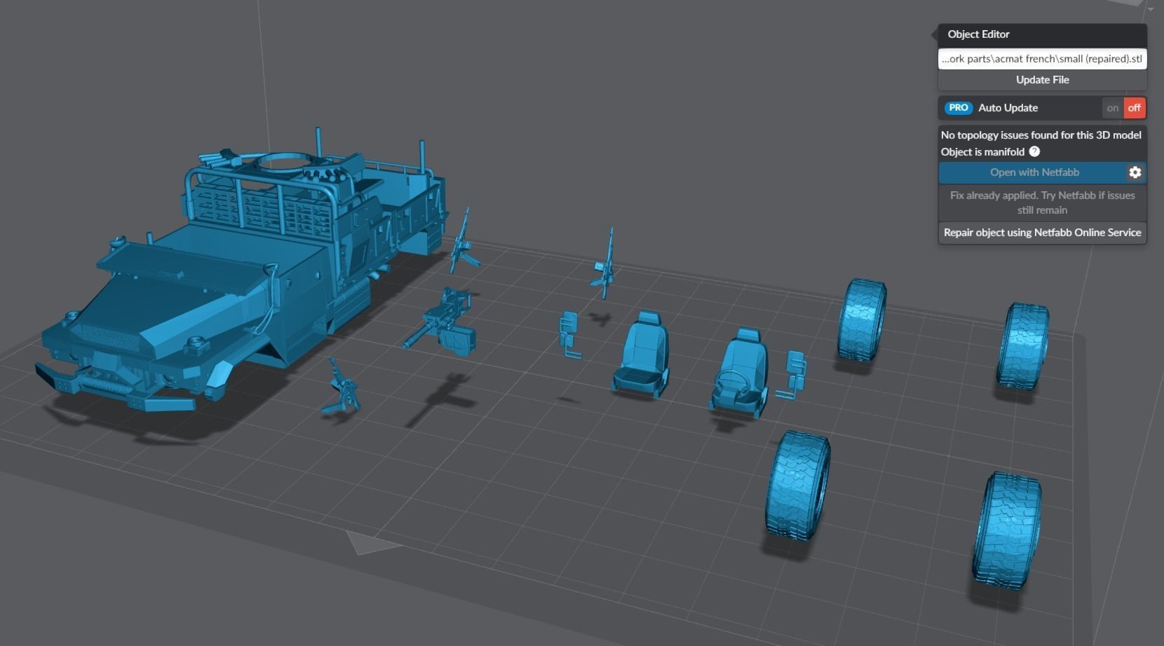 ACMAT VLRA TDN Scale model 3D print model_5
