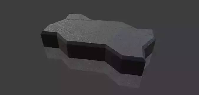 UNI PAVER BLOCK Free 3D model