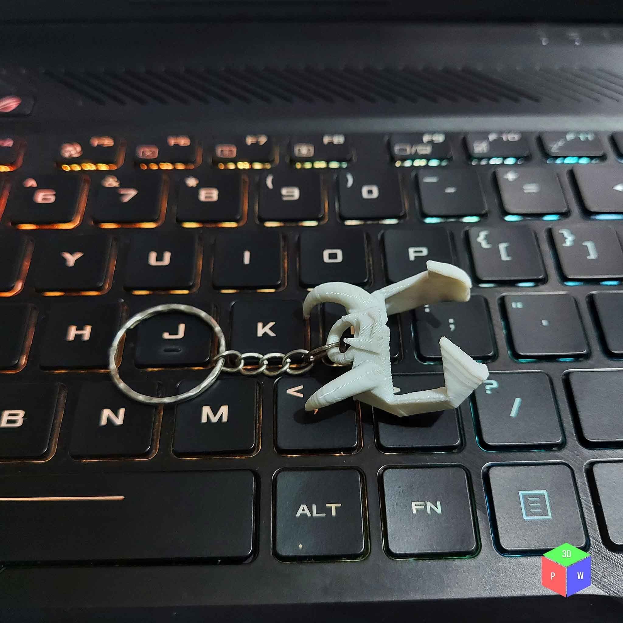 LOKI KEYRING SET OF 5 3D print model_2