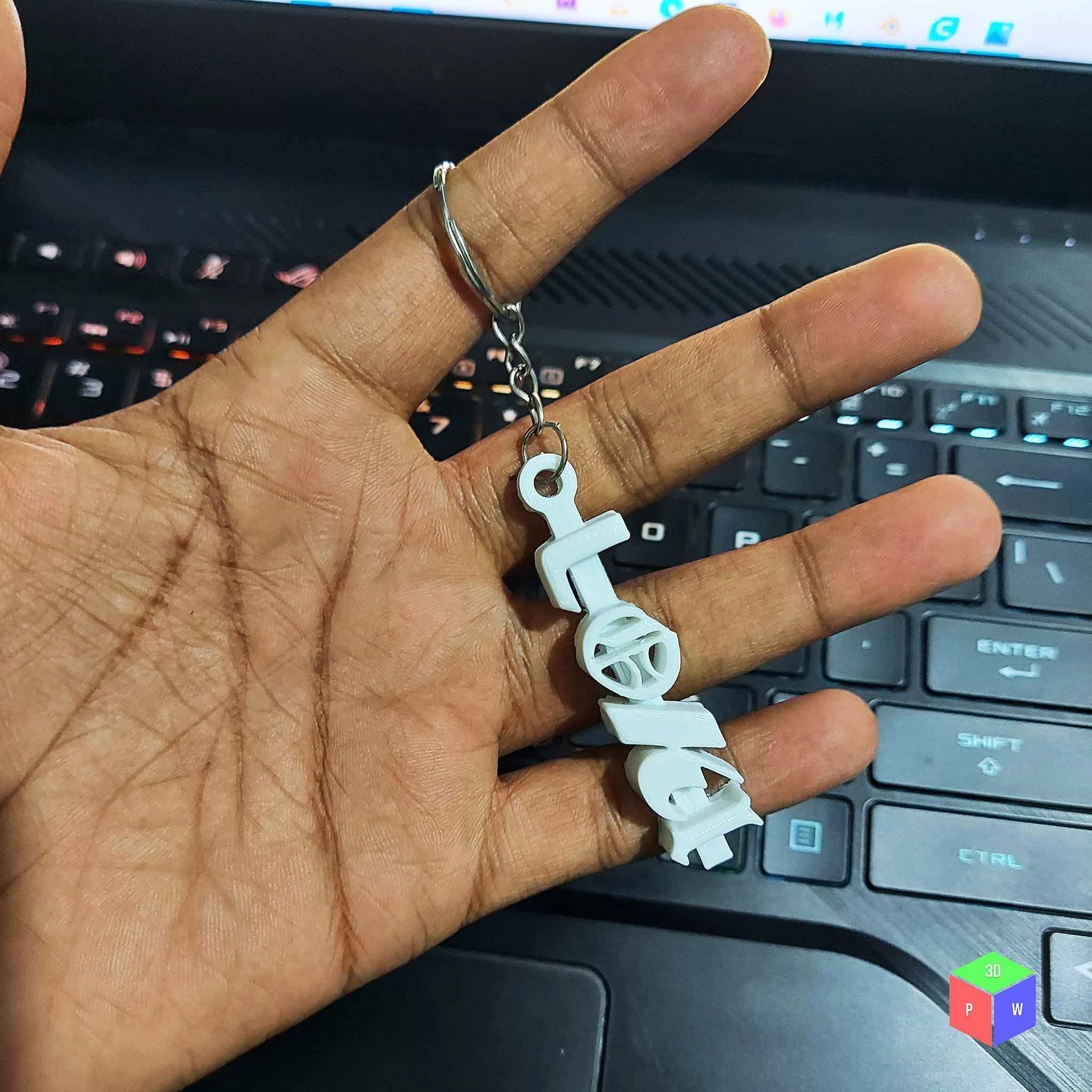 LOKI KEYRING SET OF 5 3D print model_5