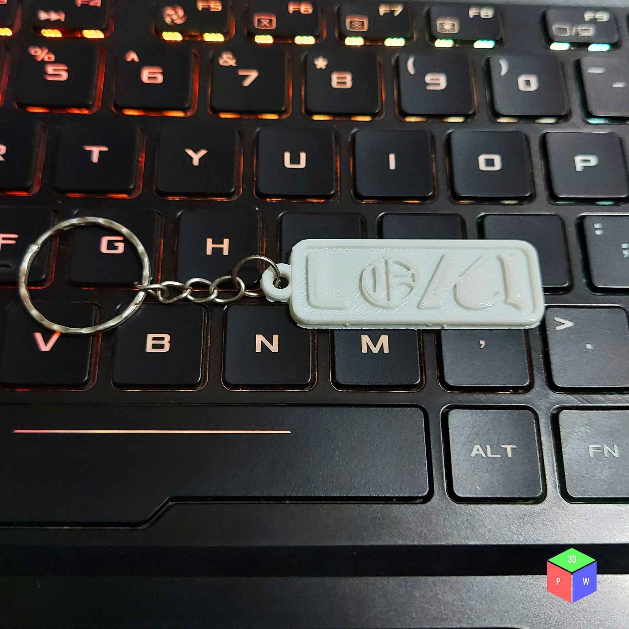 LOKI KEYRING SET OF 5 3D print model_8