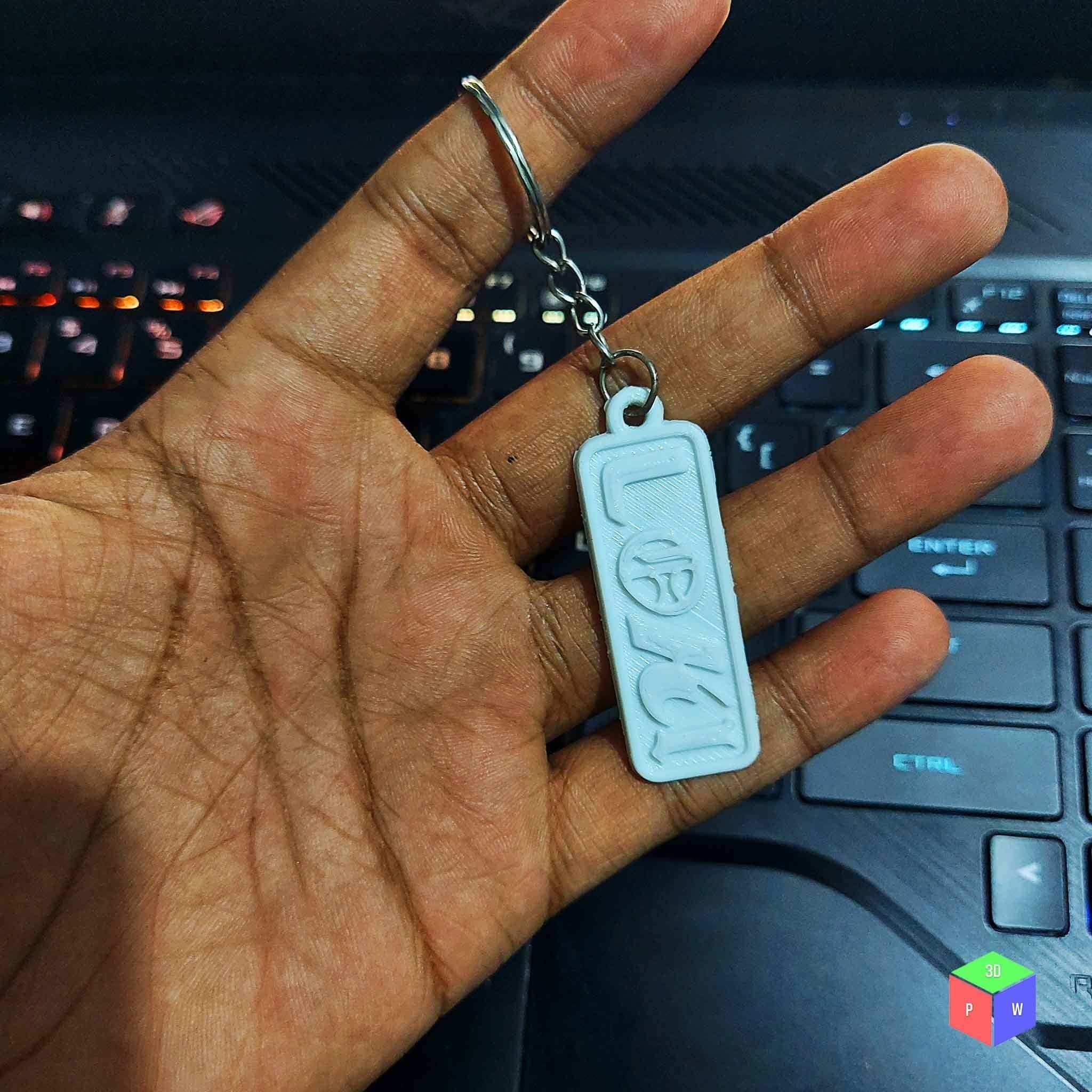 LOKI KEYRING SET OF 5 3D print model_9