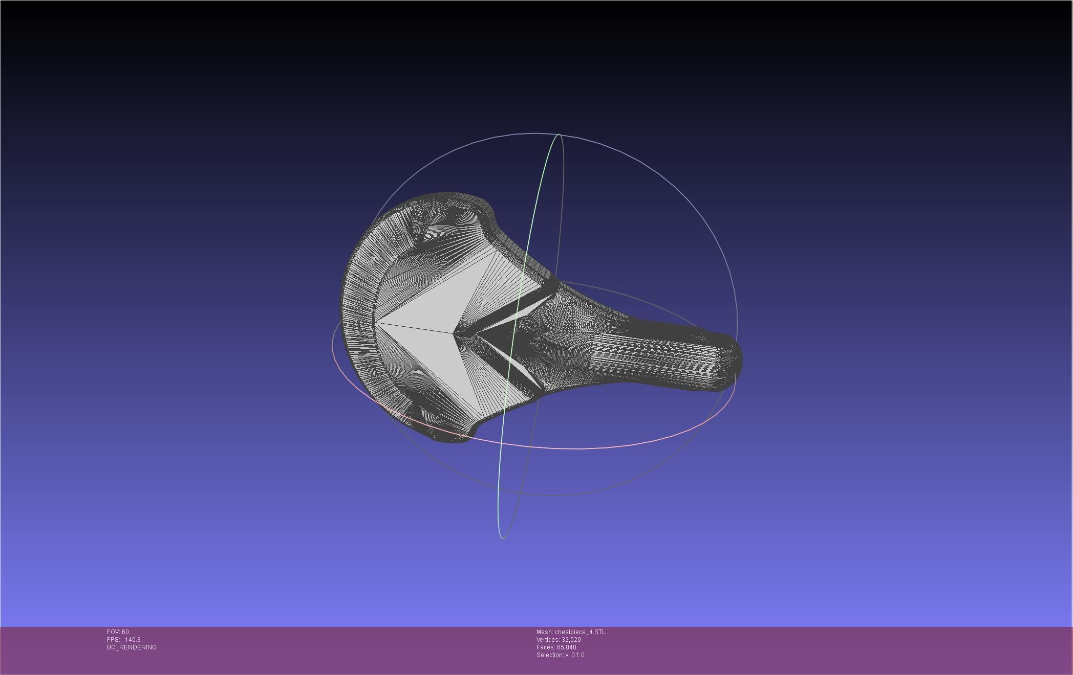 Final Fantasy XIV Dancer Chest Ornament Pieces 3D print model_46