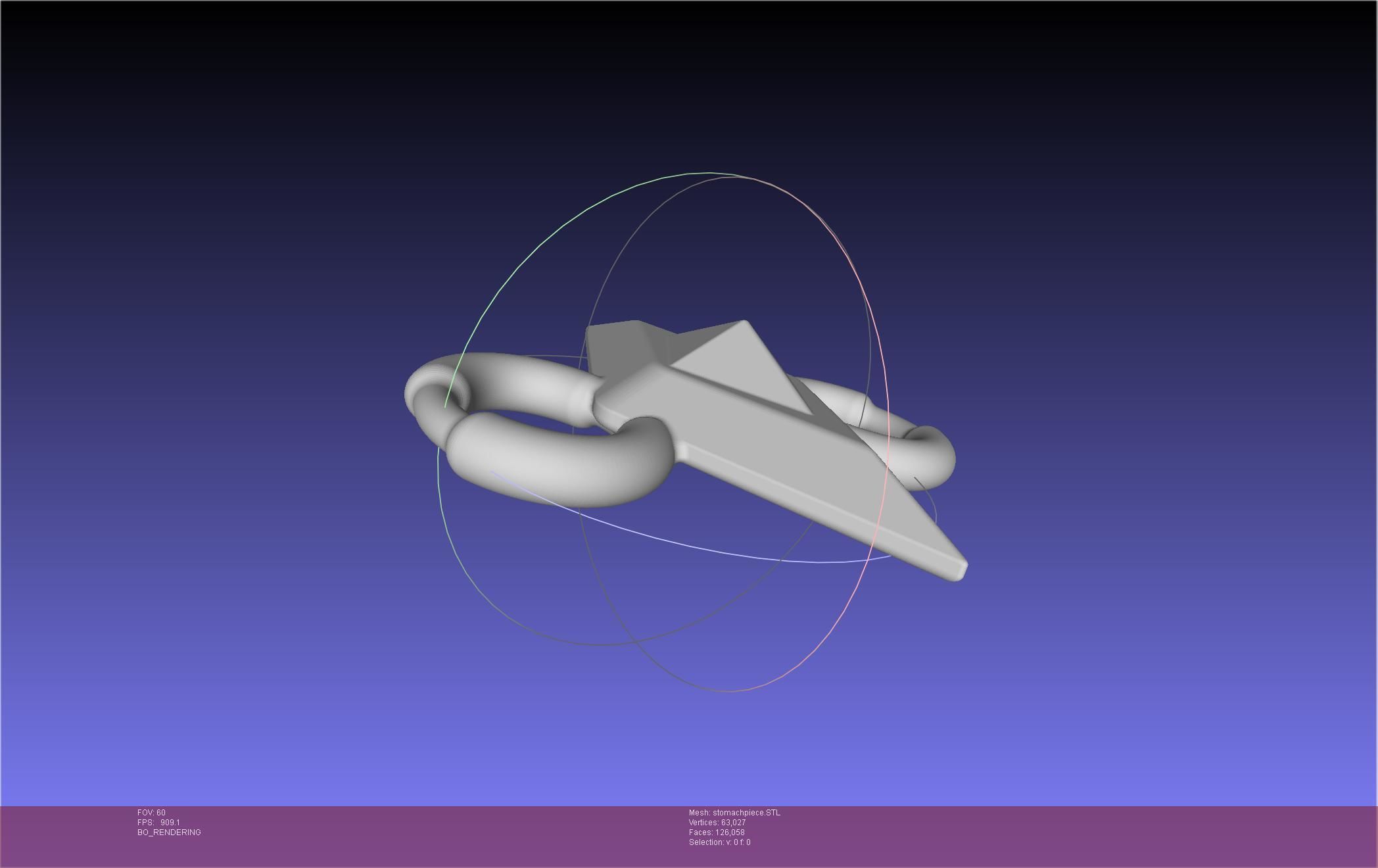 Final Fantasy XIV Dancer Chest Ornament Pieces 3D print model_29