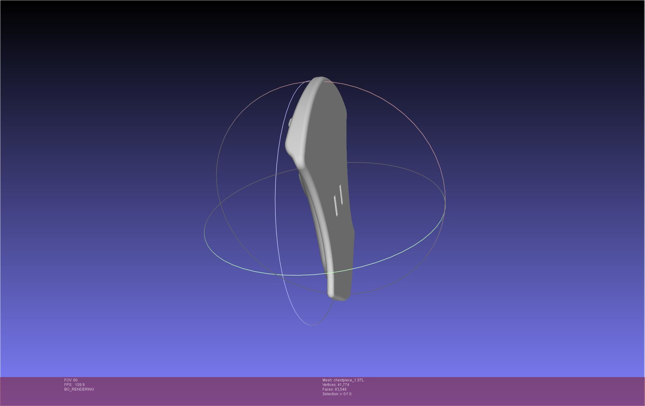 Final Fantasy XIV Dancer Chest Ornament Pieces 3D print model_8