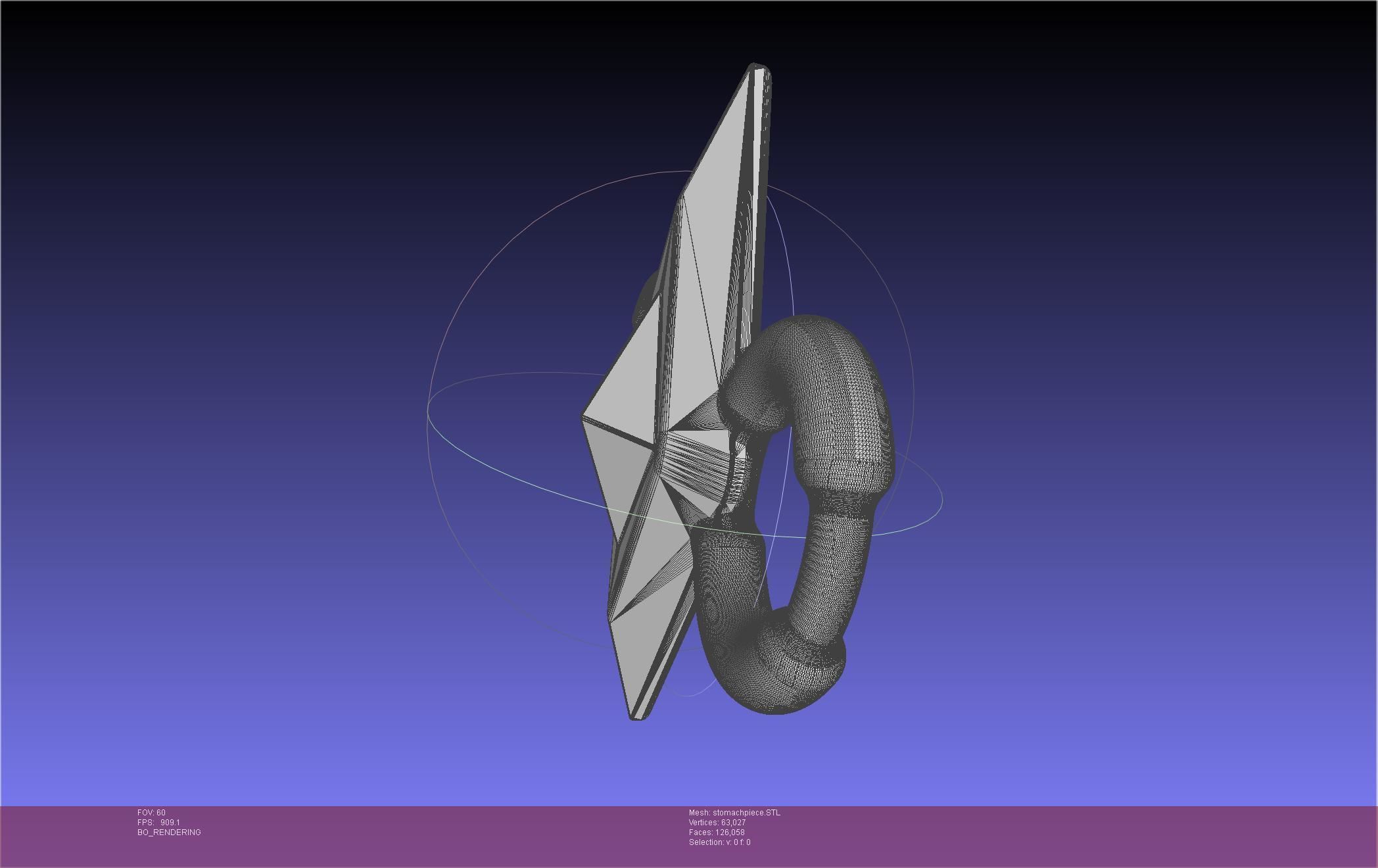 Final Fantasy XIV Dancer Chest Ornament Pieces 3D print model_41