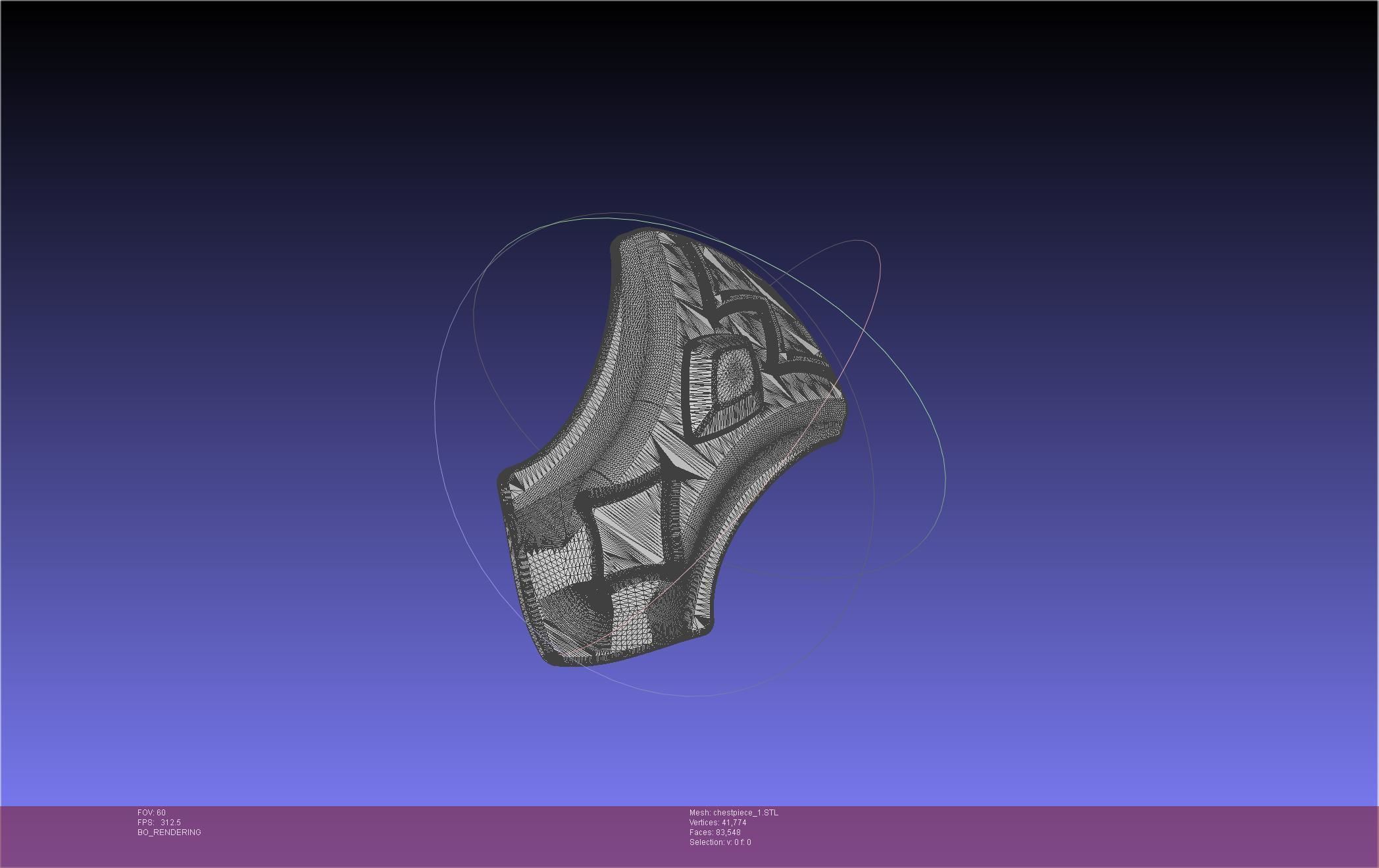 Final Fantasy XIV Dancer Chest Ornament Pieces 3D print model_15