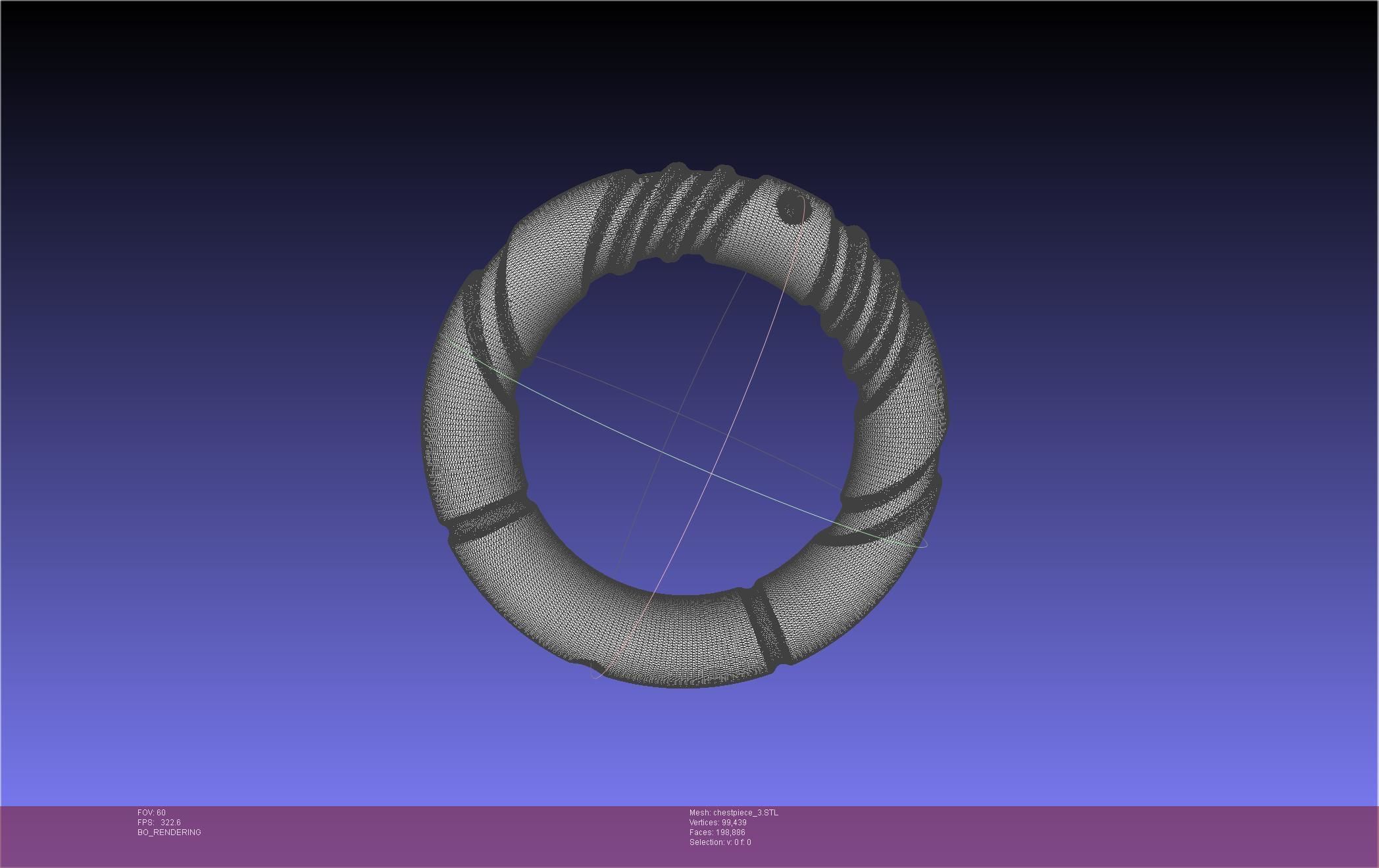 Final Fantasy XIV Dancer Chest Ornament Pieces 3D print model_65