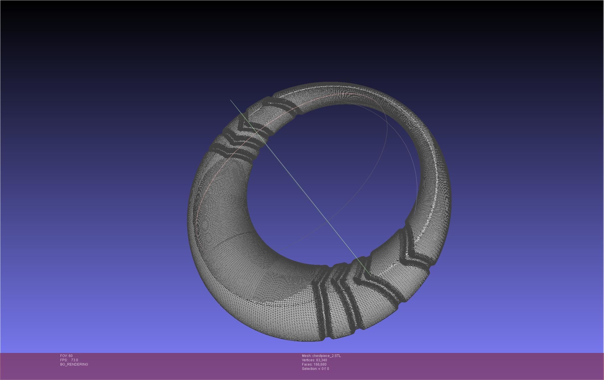 Final Fantasy XIV Dancer Chest Ornament Pieces 3D print model_26