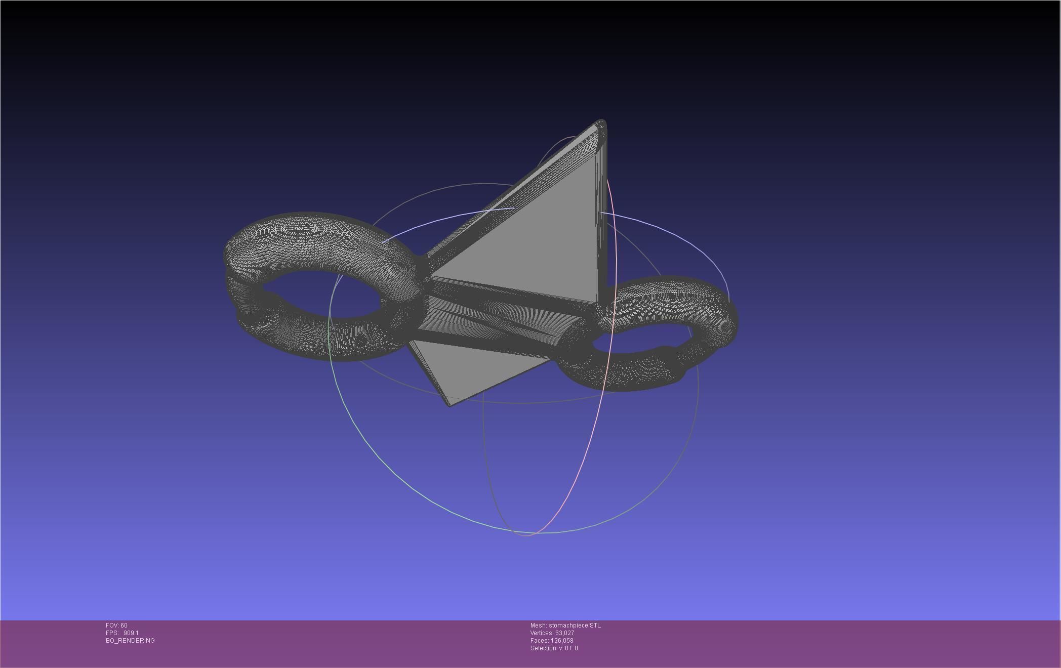 Final Fantasy XIV Dancer Chest Ornament Pieces 3D print model_39