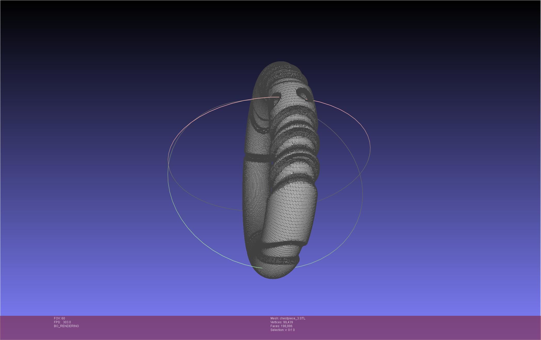 Final Fantasy XIV Dancer Chest Ornament Pieces 3D print model_64