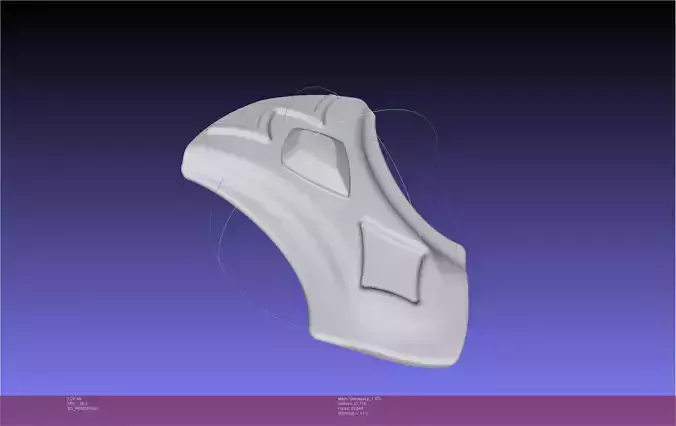 Final Fantasy XIV Dancer Chest Ornament Pieces 3D print model