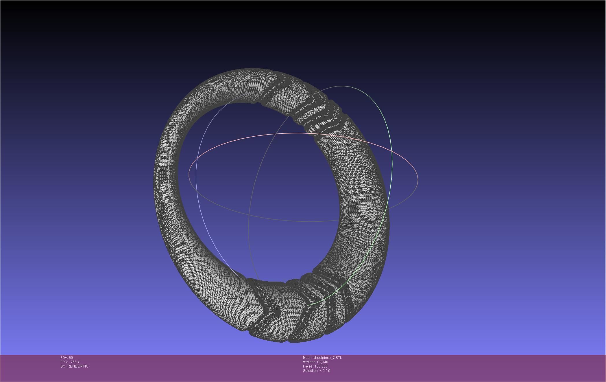 Final Fantasy XIV Dancer Chest Ornament Pieces 3D print model_25