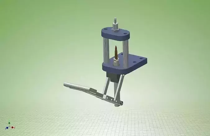 Reloading Press Free 3D model