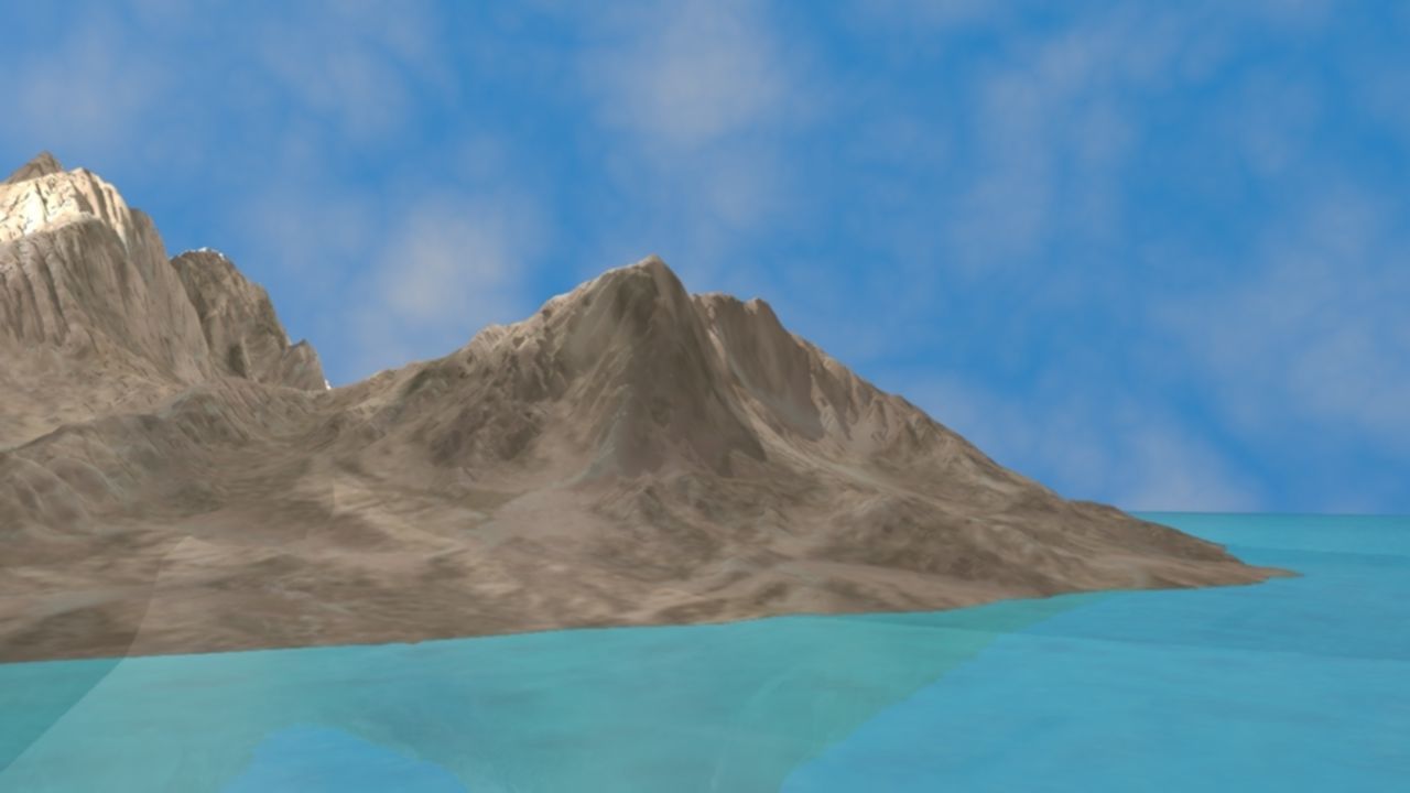 NMA  Island Rock 002 Desert Preset 01 Low-poly 3D model_4