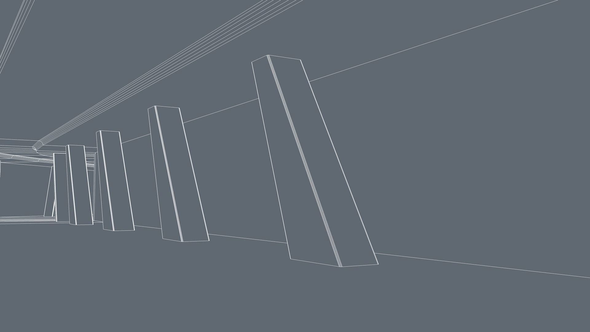 Sci Fi Tunnel 3D model_7