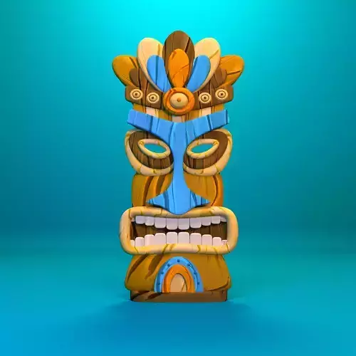 Tiki mask