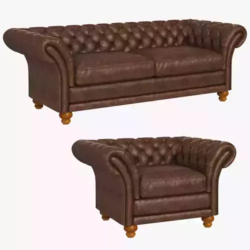 Kingston Classic Chesterfield Sofa Collection