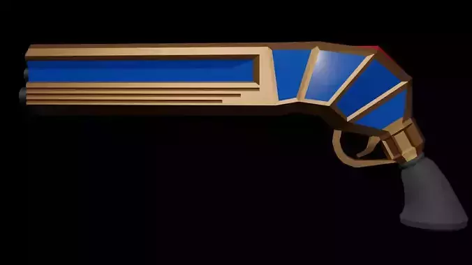 Space gun 3D model