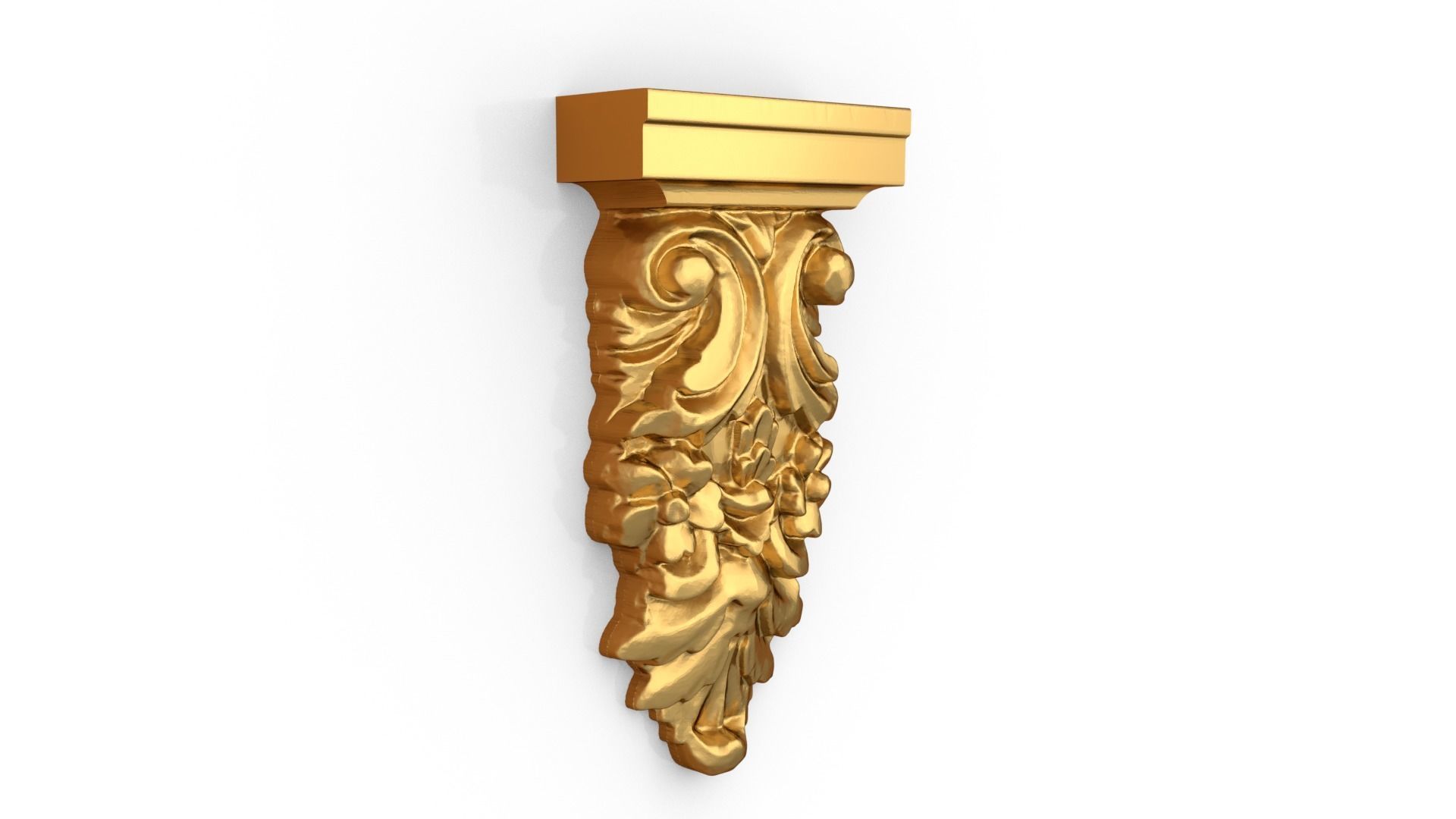 Classic decor ornament 66 3D model_2