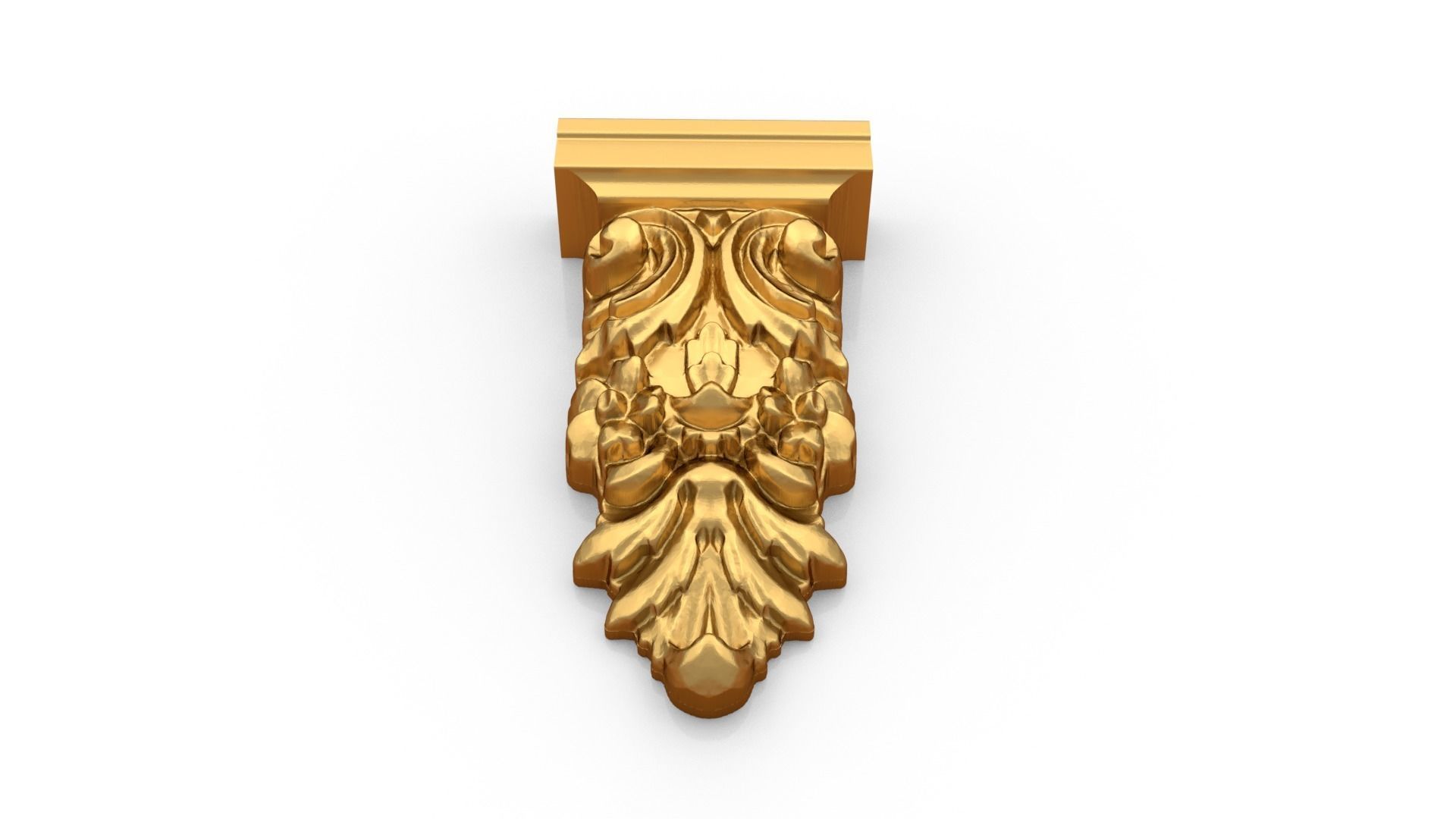Classic decor ornament 66 3D model_3