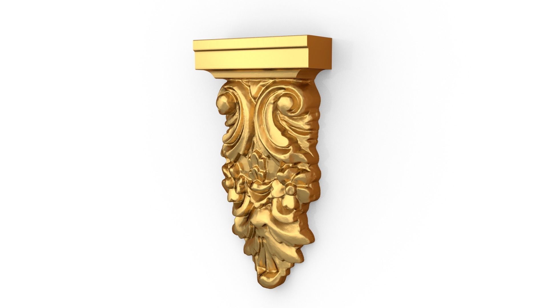 Classic decor ornament 66 3D model_1