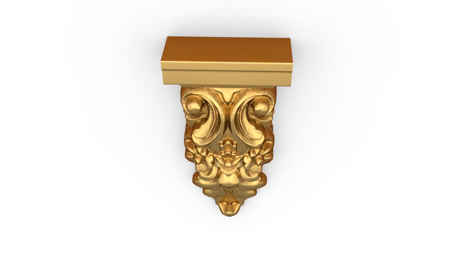 Classic decor ornament 66 3D model_4