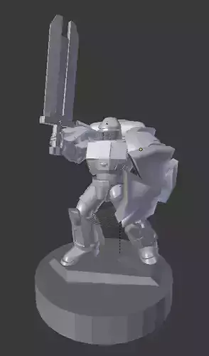 Galactic Paladin Assault Commander 3D Print