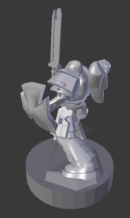 Galactic Paladin Assault Commander 3D Print 3D model 3D printable ...