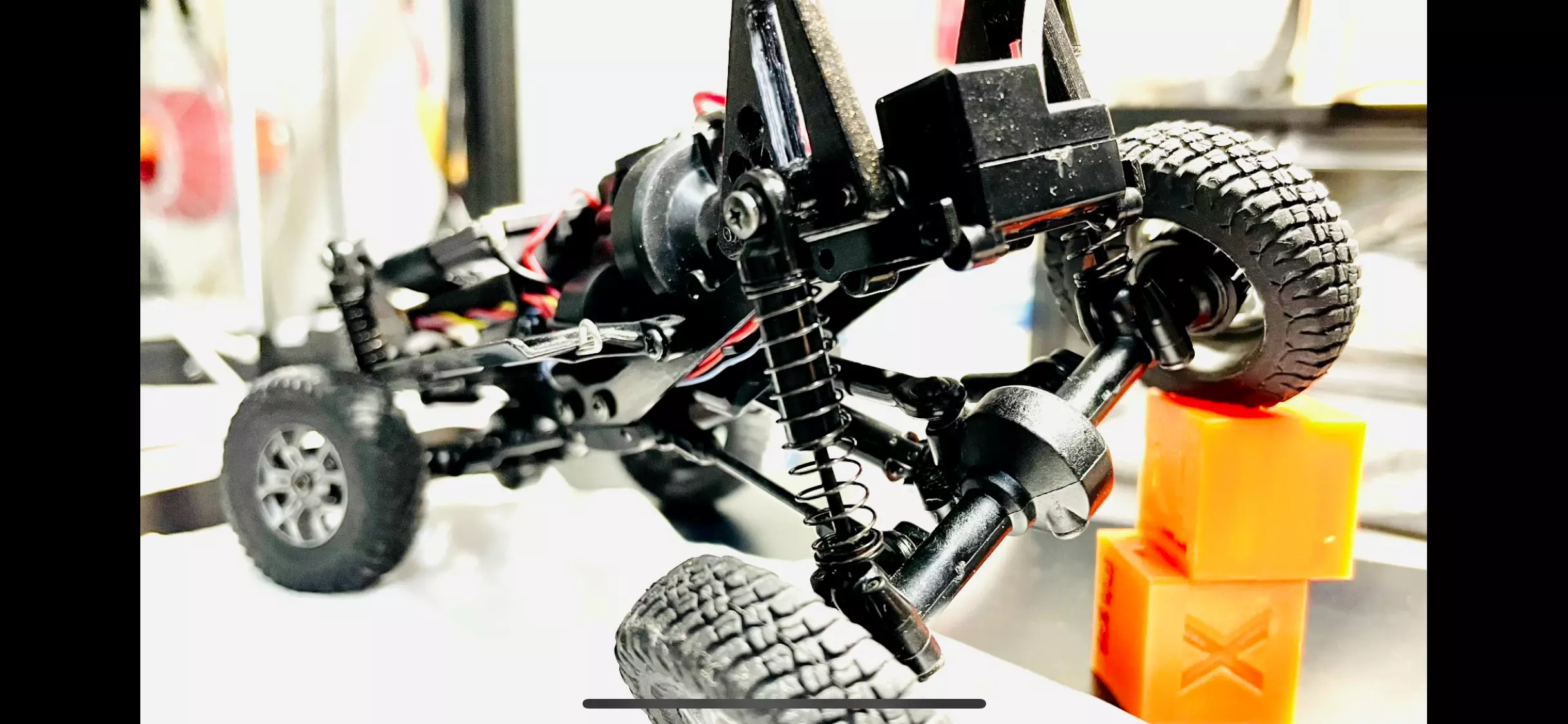 Kyosho 4x4 Flex Shock Mount 3D print model