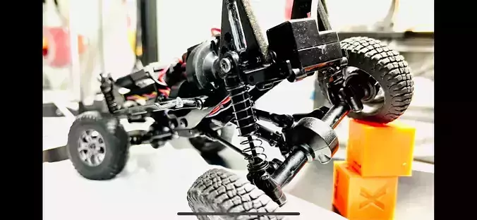 Kyosho 4x4 Flex Shock Mount 3D print model