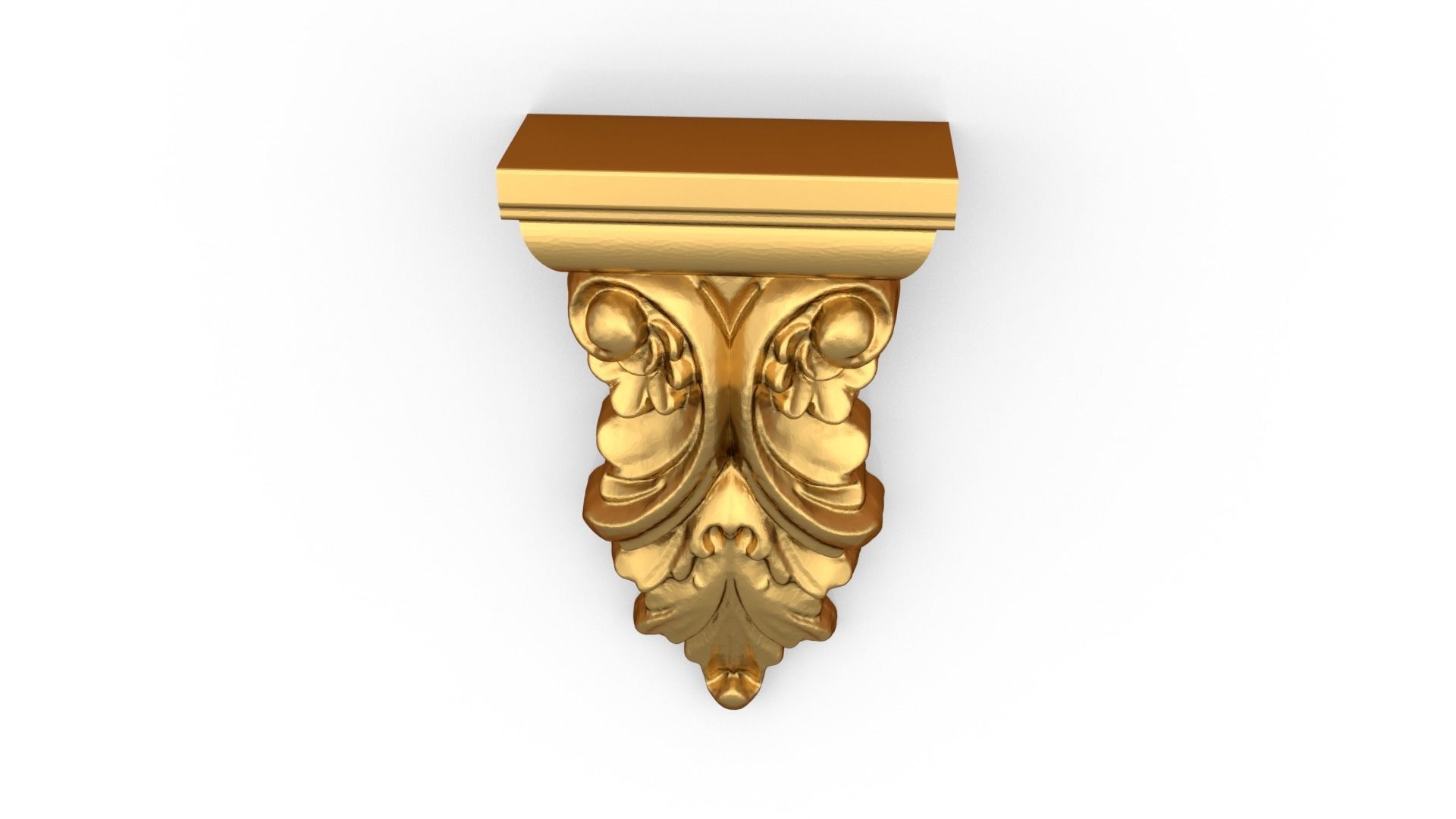 Classic decor ornament 67 3D model_4
