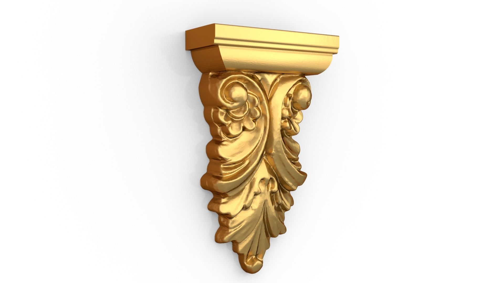 Classic decor ornament 67 3D model_1