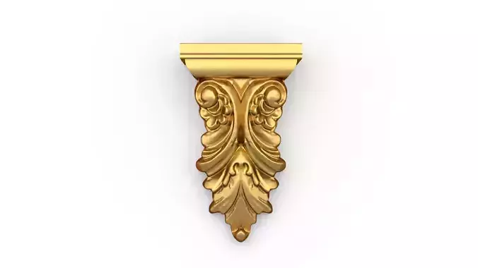 Classic decor ornament 67 3D model
