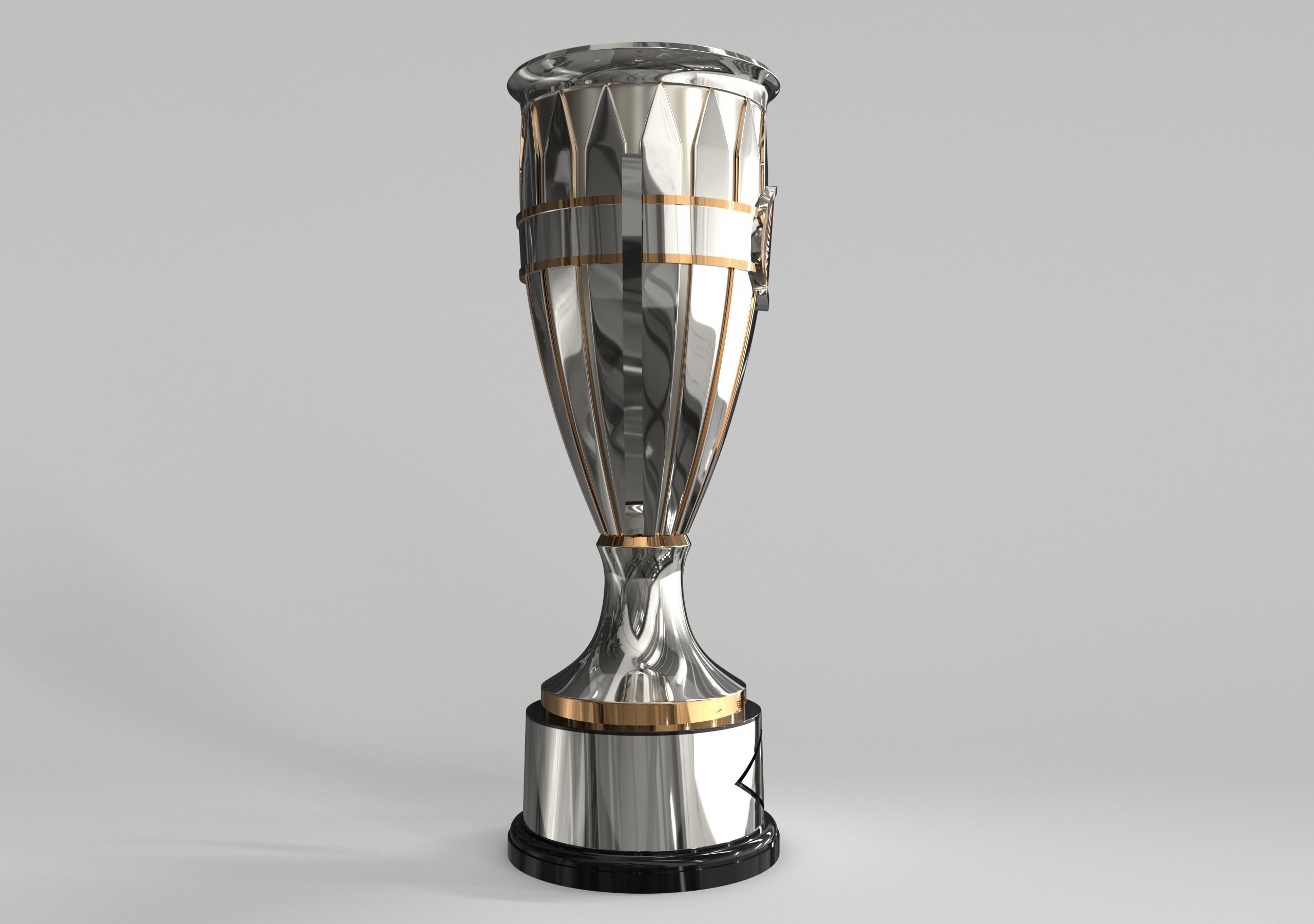 Concacaf Champions League Trophy 3D model_1