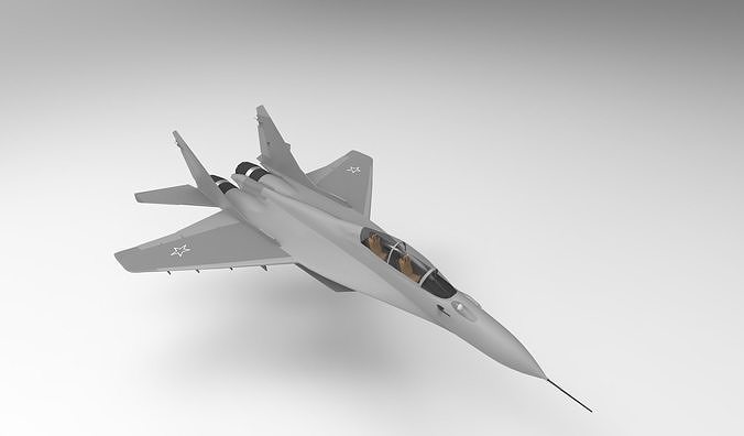 MIG 35 fighter 3D model