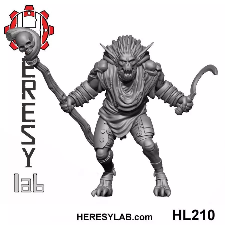HL210 - Greater God Shaman 2 3D print model_0