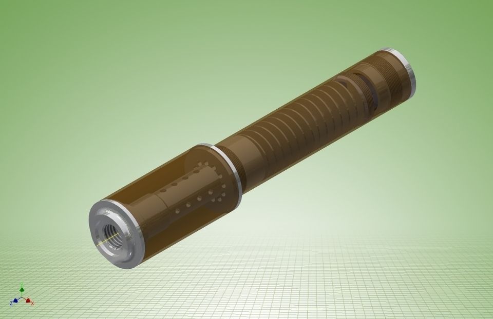 MAC-10 Lower Receiver Free 3D model_1