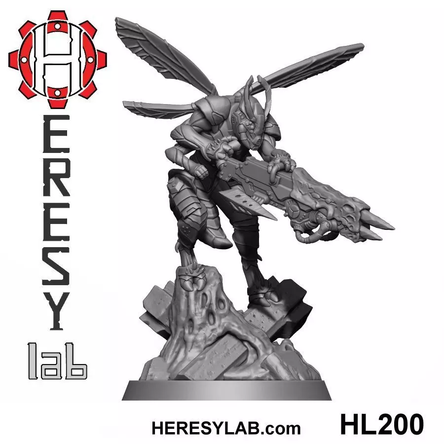 HL200 x 5 models - All Greater God Wasp Pack  3D print model_0