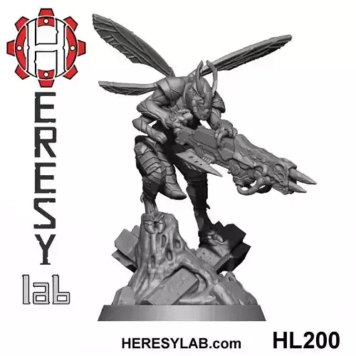 HL200 x 5 models - All Greater God Wasp Pack  3D print model
