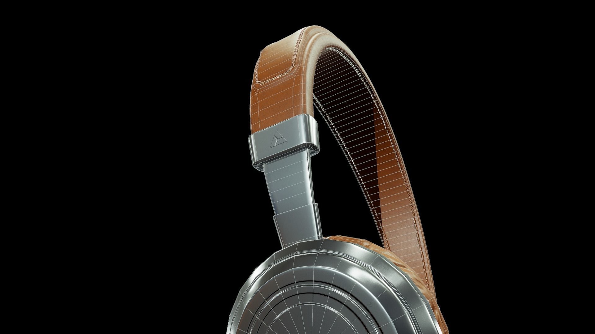 Headphones - Tutorial Included Low-poly 3D model_7