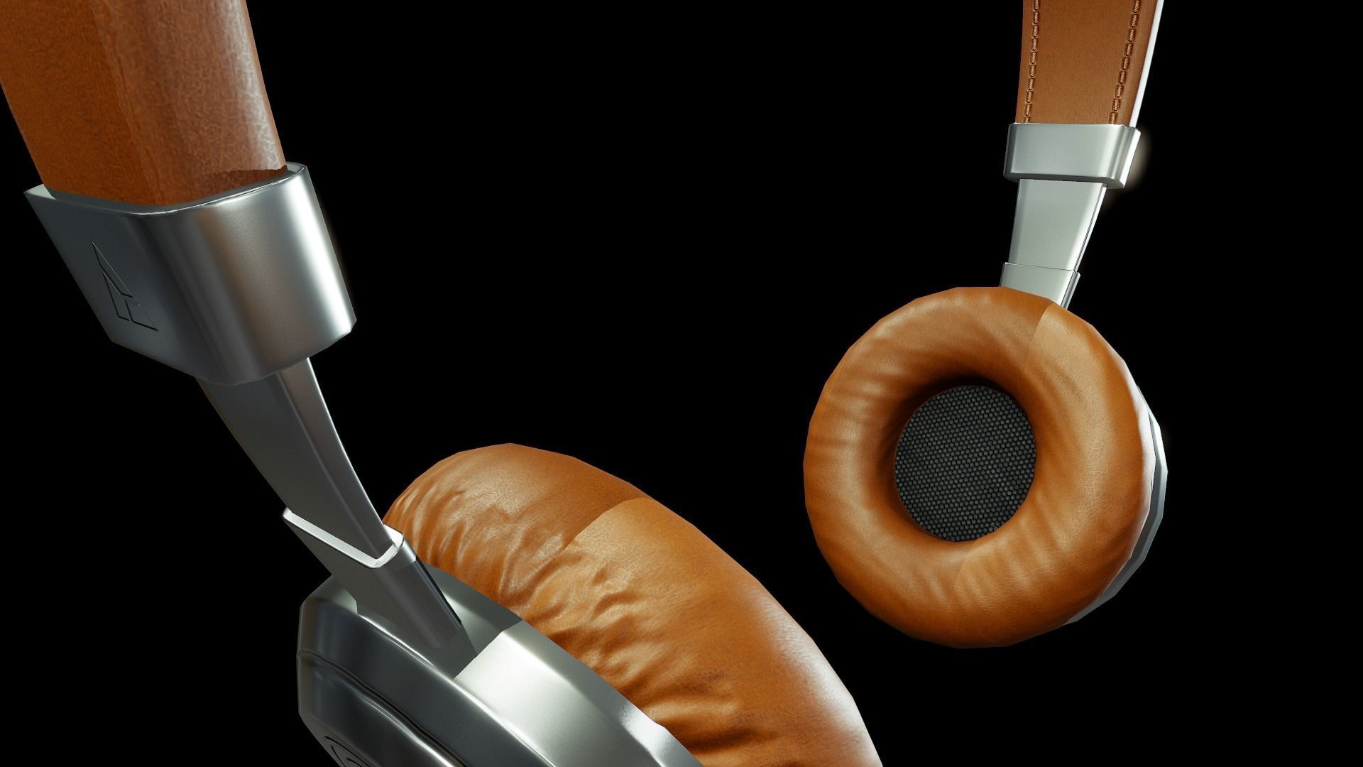 Headphones - Tutorial Included Low-poly 3D model_8