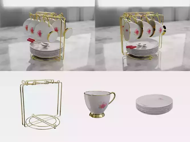 Porcelain Cupset 