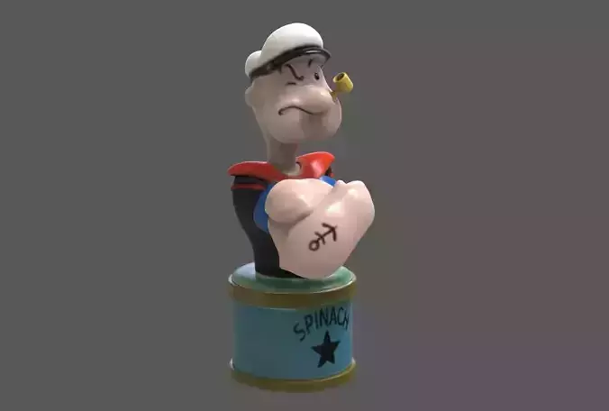 Popeye The Sailor Bust