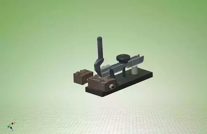 1911 GM Front Sight Staking Fixture