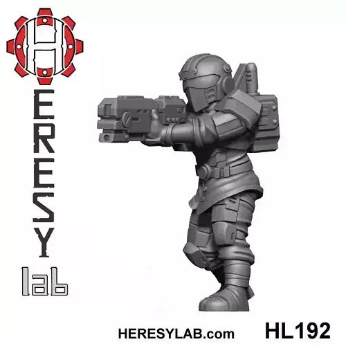 HL192 - Greater God Militia 2 3D print model